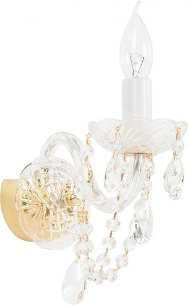Бра Crystal Life 1x40 Вт E14 золотой A1014AP-1GO 