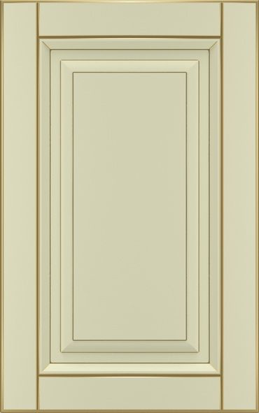 Фасад для кухні Грейд-Плюс Ваніль патинована золотом №384 713x446 н/св під п/м Паюта