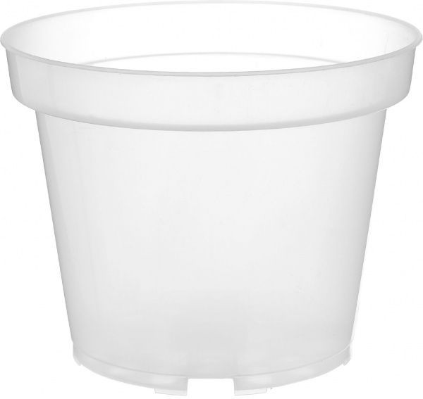 Горщик пластиковий Орхідея прозорий круглий 1,5л прозорий (948719) 