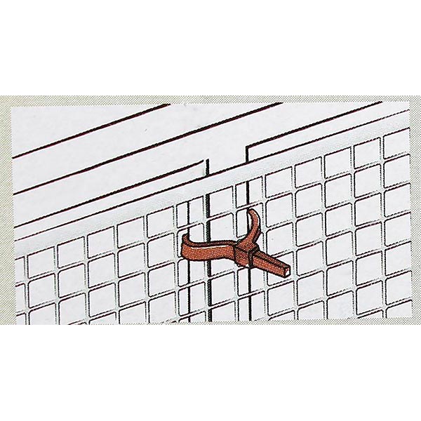 Хомут пластиковий TENAX 100 мм (50 шт.) коричневий 