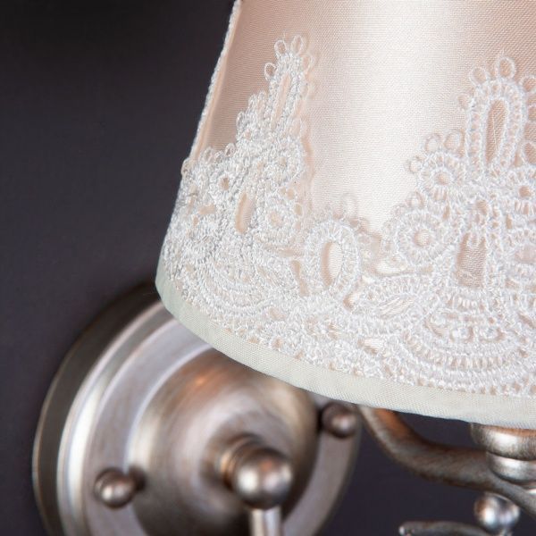 Бра Strotskis Incanto 60069/1 1x40 Вт E14 серебряный 