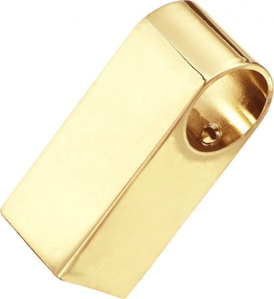 Держатель рейлинга Lemax Модерн золотая латунь