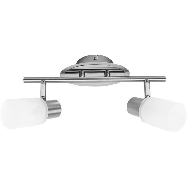 Спот Alin-Tubo-2 2хE14 40 Вт сатин/нікель