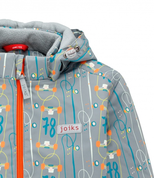 Куртка дитяча для хлопчика JOIKS р.116 сірий EW-01 