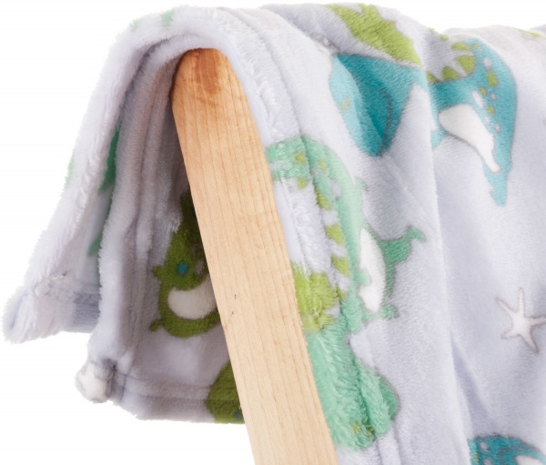 Плед Lotus Дракончик 100x120 см ментоловий 21kf-01 