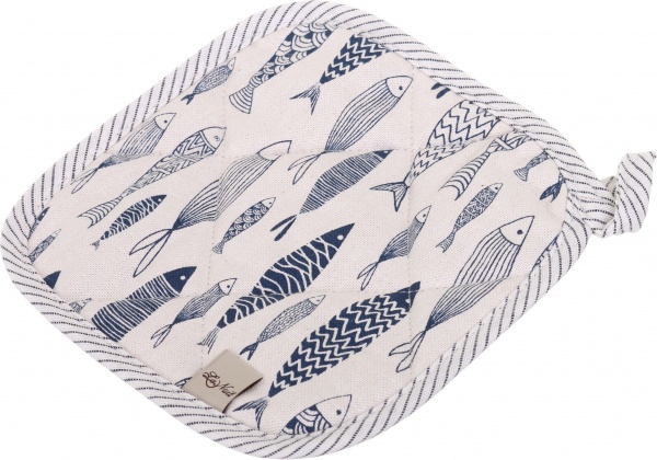 Прихватка рибки 20x20 см сірий La Nuit 