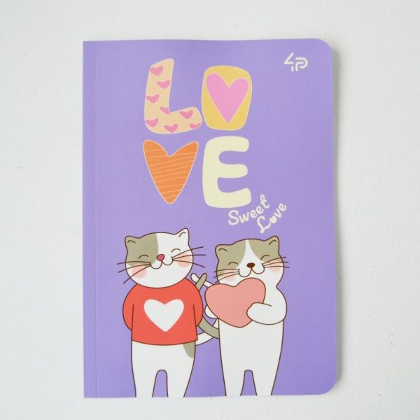Блокнот Sweet love note cats А5 40 лист. Profiplan