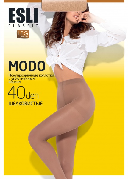 Колготки ESLI Modo 40 den nero E MODO 40 5 черный