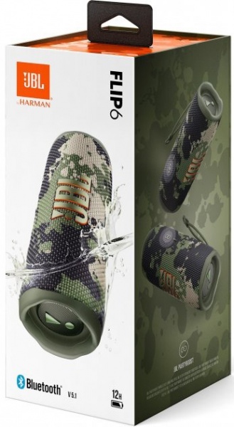 Акустична система JBL® Flip 6 2.0 squad JBLFLIP6SQUAD