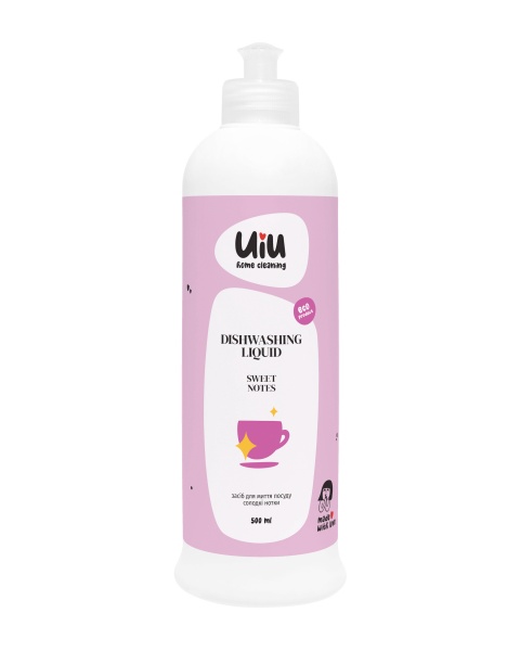 Средство для ручного мытья посуды UIU Сладкие нотки 0,5л