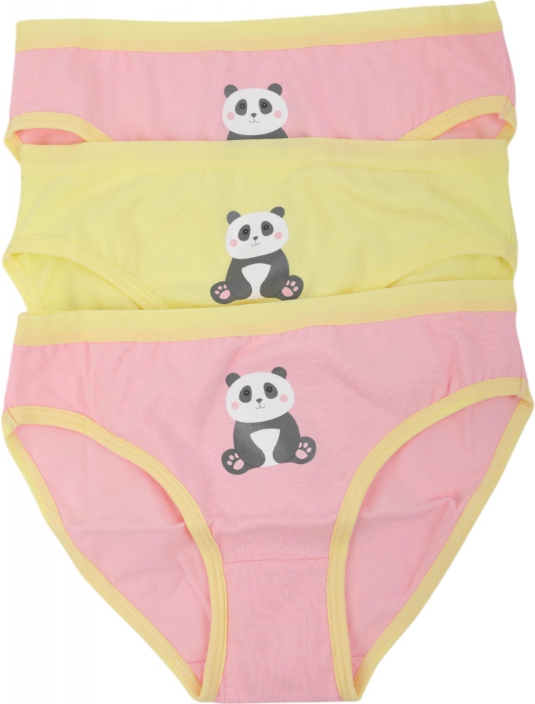 Набор трусов для девочек HW 3 пары р.146-152 горчичный C5-D5