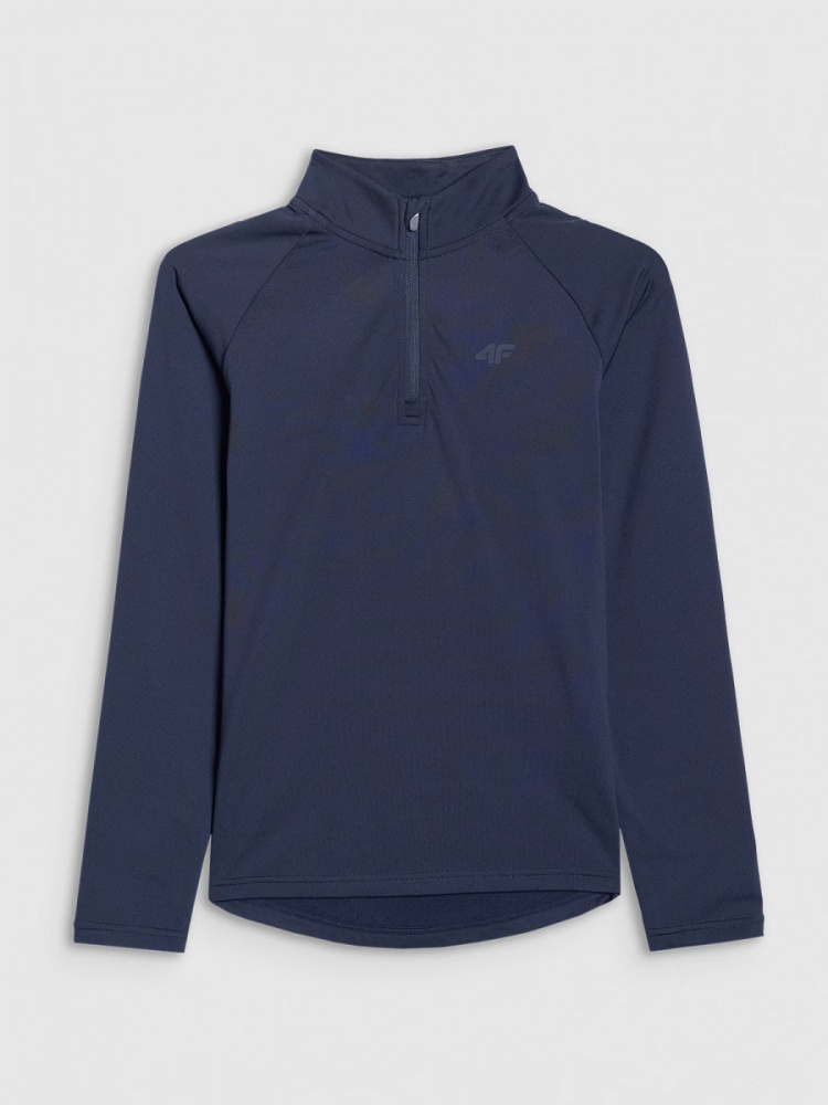 Джемпер 4F BRUSHED UNDERWEAR U106 4FJWAW25UBRUU106-31S р.152 синій