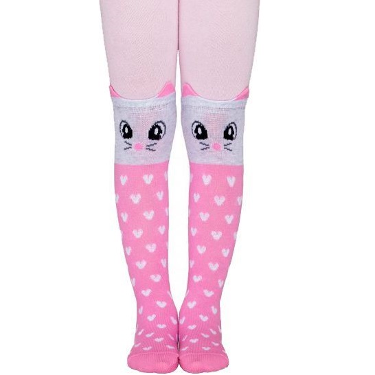 Колготки детские Conte-Kids TIP-TOP Мишенята 448 р.104-110 светло-розовый 