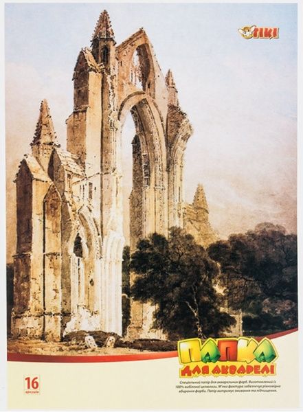 Папка для акварелі А3 16 аркушів 50907-ТК Тікі