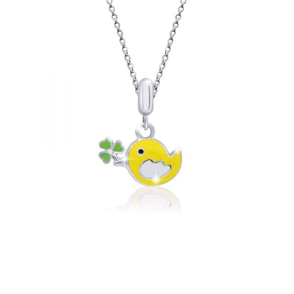 Кулон UMa&UMi Птичка желтая