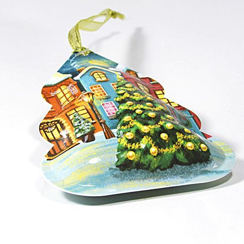 Ялинкова іграшка Ялинка 10 см 