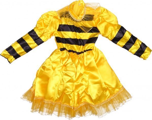 Костюм дитячий карнавальний КАРНАВАЛІЯ Бджілка 5-7 років р.122 жовтий 