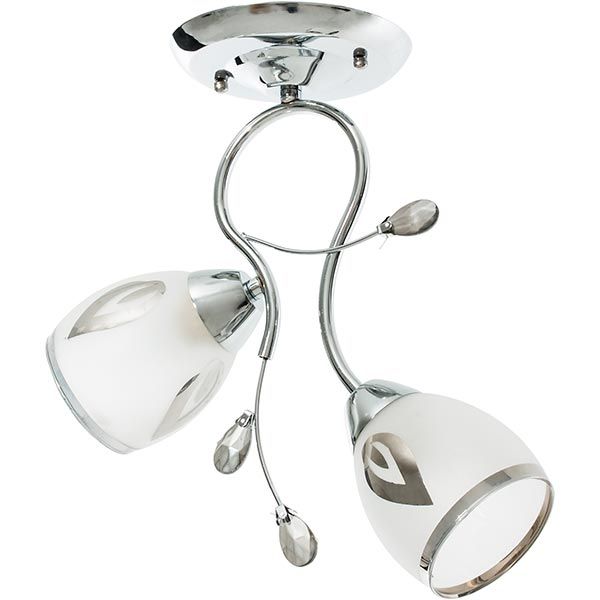 Люстра Санлайт НПБ 02-2х40-039 К1113/2Н хром