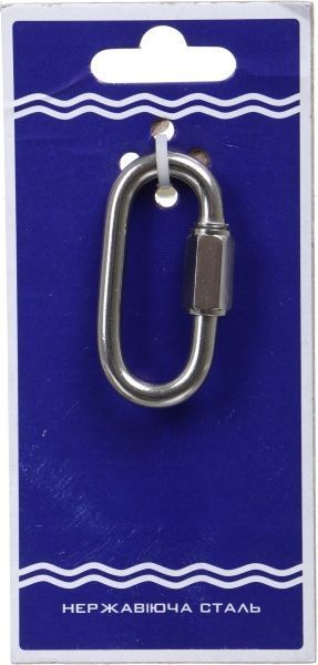 Карабін гвинтовий з муфтою 6 мм