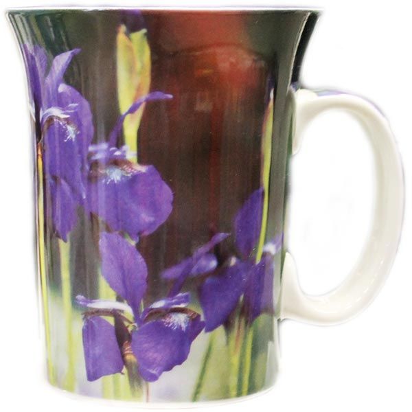 Чашка фарфоровая Весна в ассортименте 330 мл