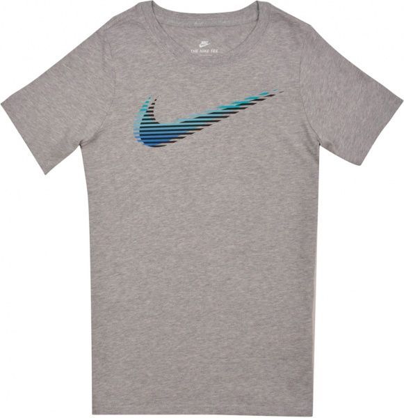 Футболка Nike B NSW TEE LIGHTSPD SWOOSH 863804-063 M сірий