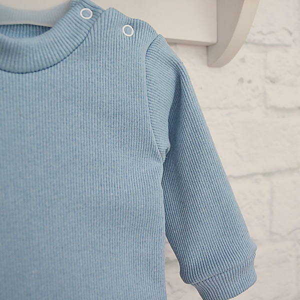 Боді-гольф для хлопчика Blanka Заяць р.86 блакитний 110091 