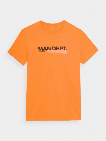Футболка 4F TSHIRT M0988 4FAW22TTSHM0988-70S р.2XL помаранчевий