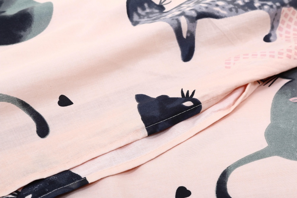 Комплект постільної білизни сімейний CATS мультиколор Luna