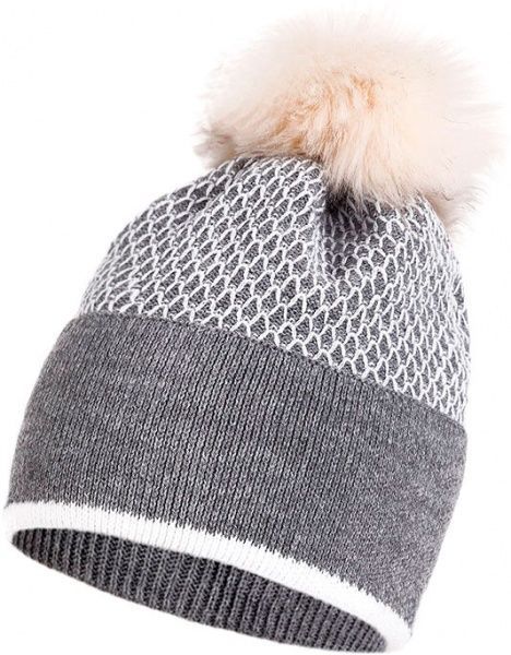 Шапка ESLI р.54 серый с белым 17С-38СП 