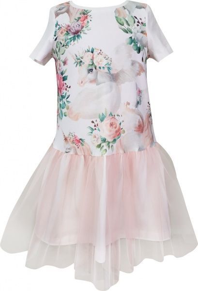 Сукня Sasha р.134 молочний 4532/1 