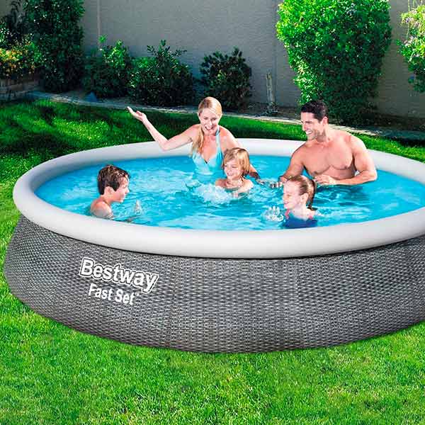 Бассейн надувной Bestway 396x84 см