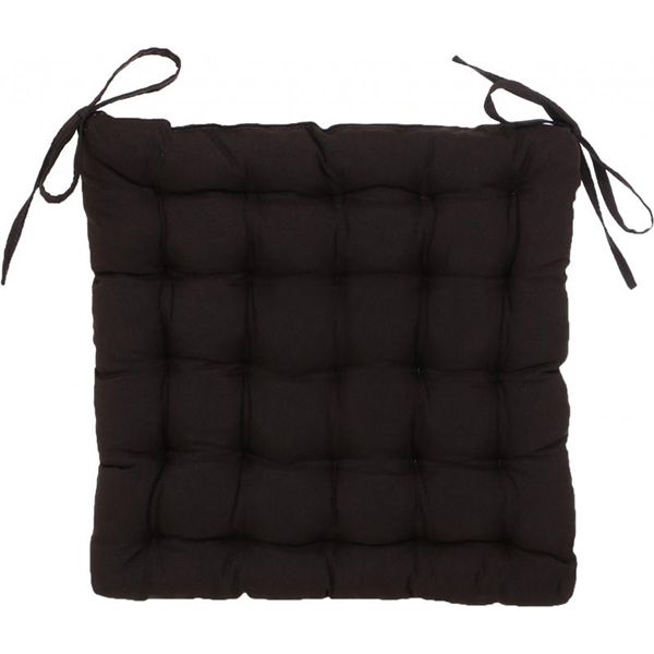 Подушка на стілець Indigo стьобана серія Gabi 38х38х5 см коричнева