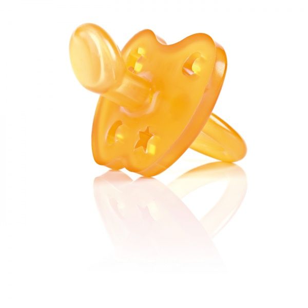 Соска-пустышка Hevea star&Moon 3-36 месяцев