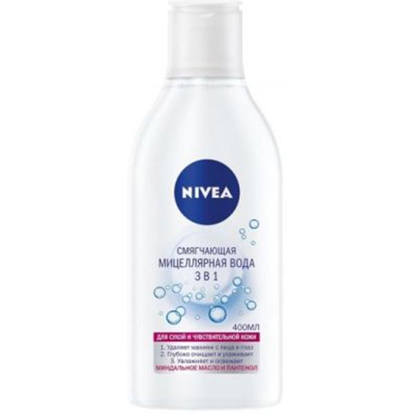 Мицеллярная вода Nivea 3 в 1 400 мл