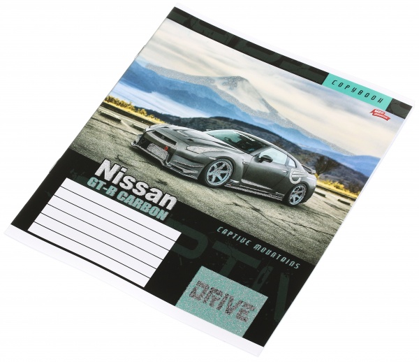 Зошит шкільний з глітером 12 аркушів у лінійку в асортименті Мрії збуваються