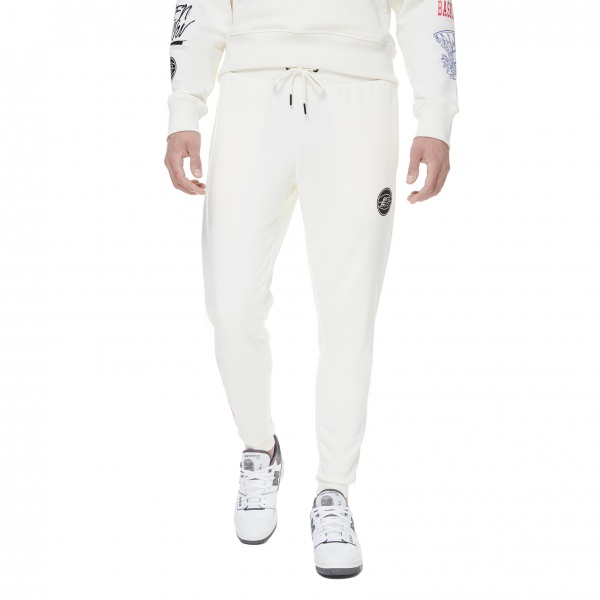 Штани New Balance HOOPS MERGED ERA'S MP21594RCA р. L бежевий