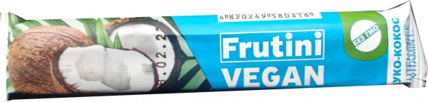 Пастила Frutini Конфета яблоко-кокос 20г