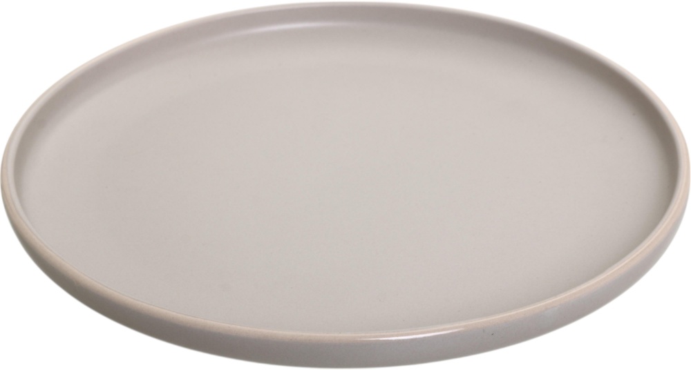Тарелка подставная Bella Vita Valley 26,5 см серая