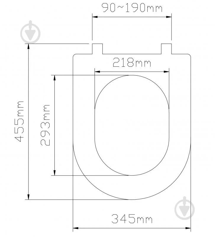 Сиденье для унитаза EGO E12dsq
