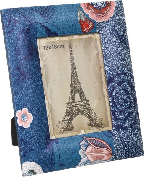 Рамка для фото Золото с голубым 13х18 см голубой 