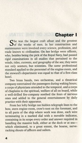 Книга Морган Робертсон «The Wreck of the Titan Or Futility»