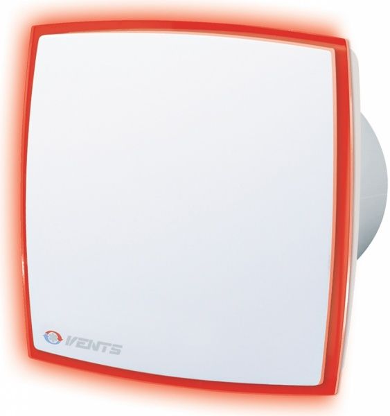 Вытяжной вентилятор Вентс ЛД Лайт 100 красный