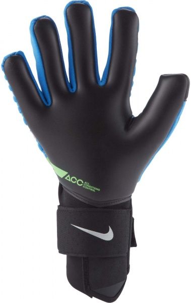 Воротарські рукавиці Nike р. 6 блакитний CN6724-406 Phantom Elite Goalkeeper