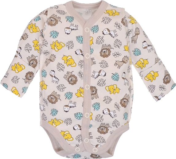 Полукомбинезон для мальчика Татошка р.56 бежевый 1406253мзв 