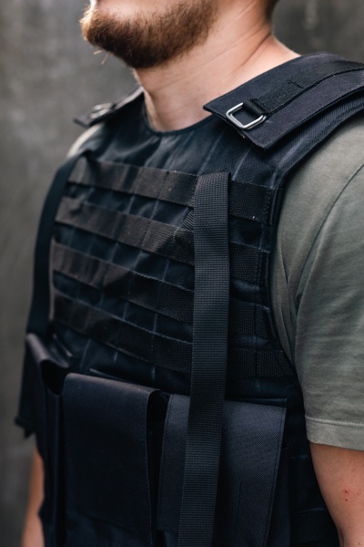 Плитоноска Альтерн Жилет Разгрузка , VIN-BRON (Черный) 