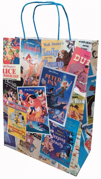 Пакет подарочный детский 26x12x34,5 см в ассортименте Disney