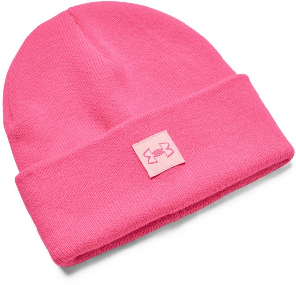 Шапка Under Armour UA HALFTIME CUFF 1373101-640 р.OSFM розовый