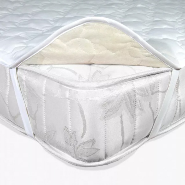 Наматрацник вовняний Ярослав на резинці 180x200 см 