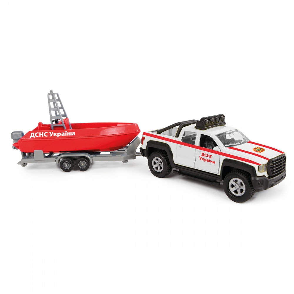 Ігровий набір TechnoDrive 1:43 Служба порятунку на воді світло звук 510217.270