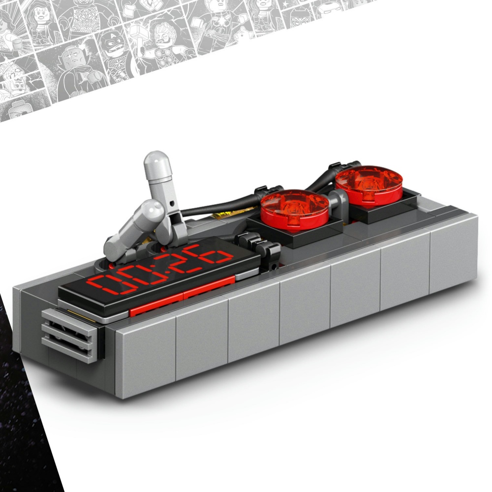 Конструктор LEGO Super Heroes Marvel Грунт в комбинезоне Опустошителей 76341